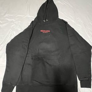 Black reckless hoodie